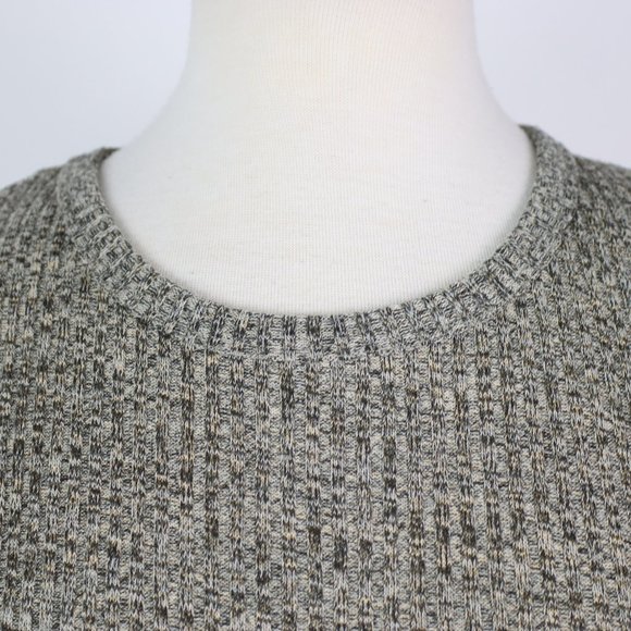 Altar'd State Womens Large Ribbed Knit Faux Layered Shirt - Picture 3 of 5